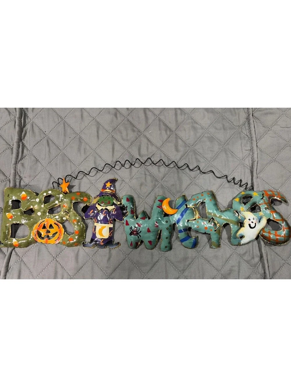 Halloween Metal Wall Sign “Best Witches”